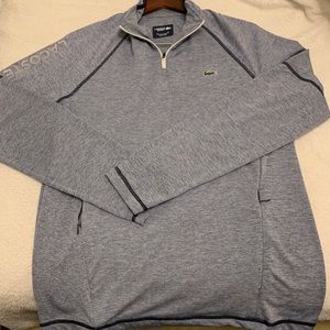 COPY - Lacoste Men's Sport Golf 1/4 Zip Logo on S…